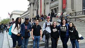 Honors trip group shot